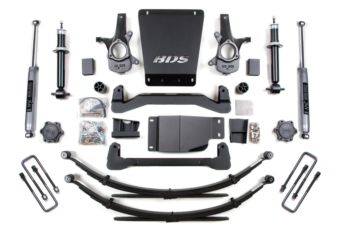 BDS Suspension 6 Inch Lift Kit | Chevy Silverado or GMC Sierra 1500 (07-13) 4WD - Trucks R Us