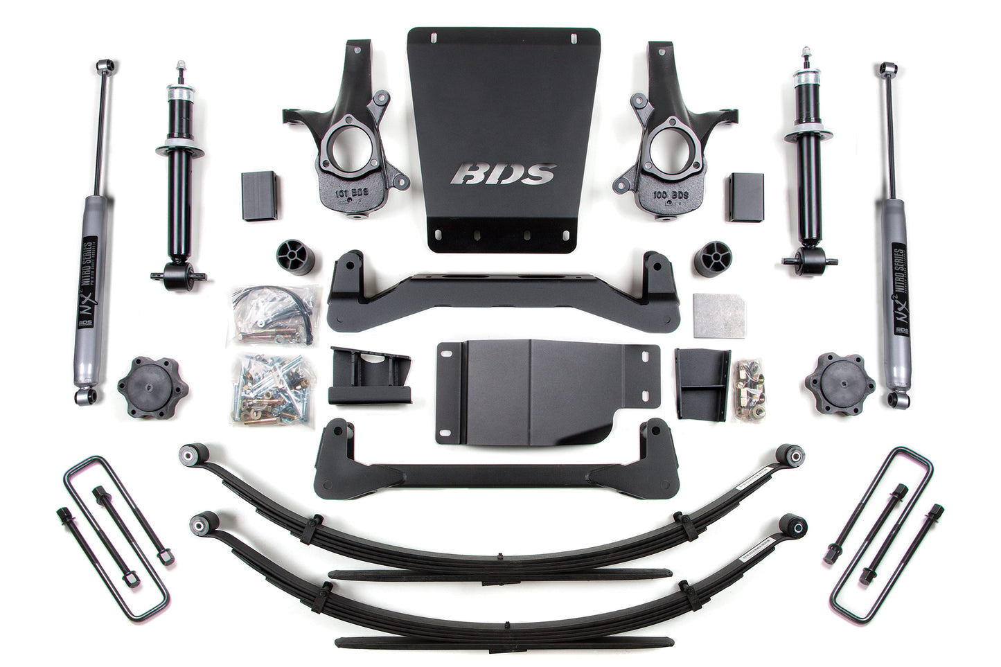 BDS Suspension 6 Inch Lift Kit | Chevy Silverado or GMC Sierra 1500 (07-13) 4WD - Trucks R Us