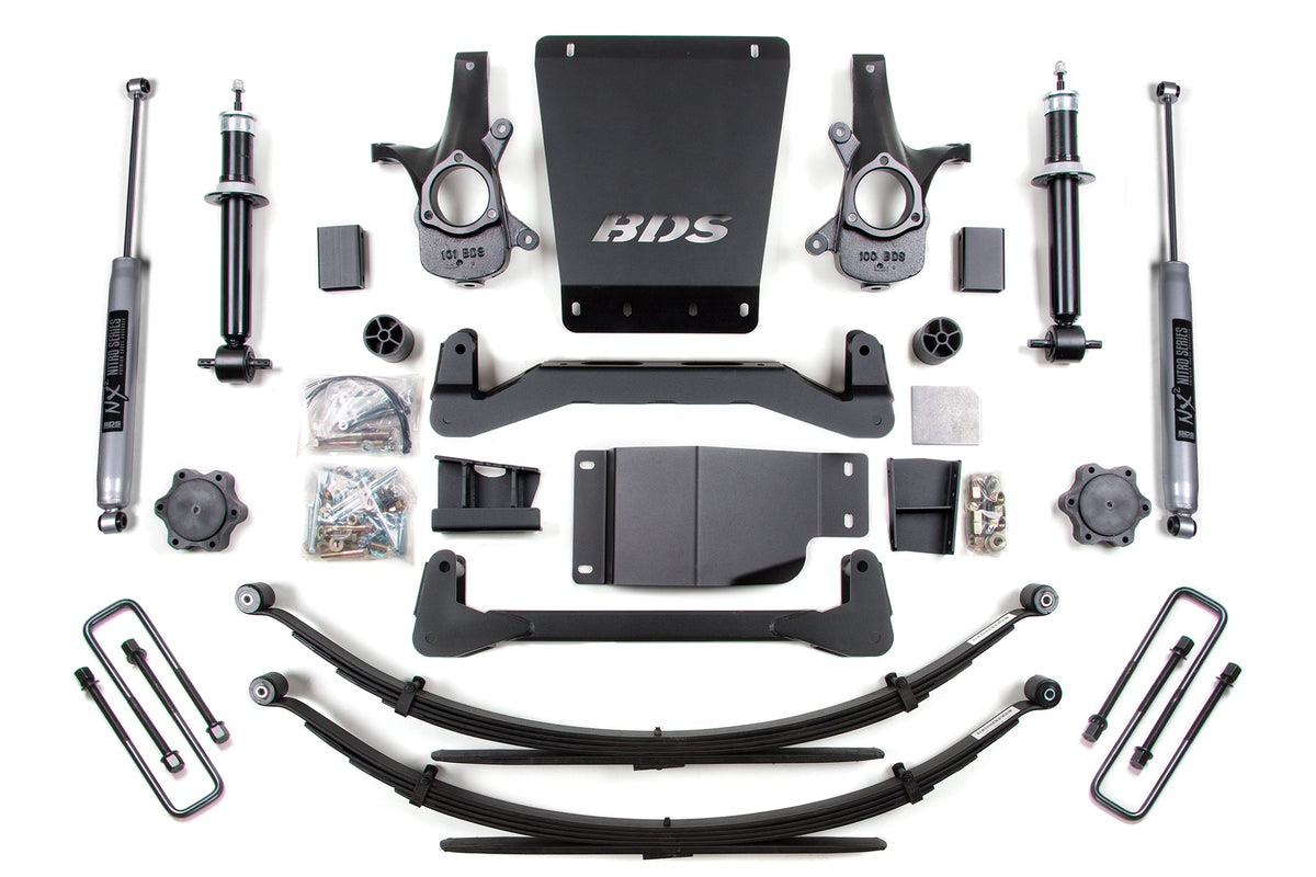BDS Suspension 6 Inch Lift Kit | Chevy Silverado or GMC Sierra 1500 (07-13) 4WD - Trucks R Us