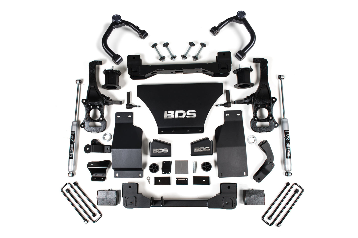 BDS Suspension 4 Inch Lift Kit | Chevy Silverado or GMC Sierra 1500 (19-24) 4WD | Gas