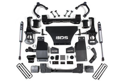 BDS Suspension 6 Inch Lift Kit | Chevy Silverado or GMC Sierra 1500 (19-26) 4WD | Gas