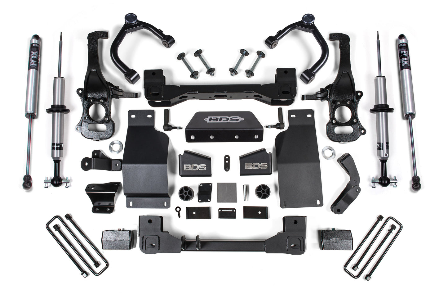 BDS Suspension 4 Inch Lift Kit | Chevy Silverado or GMC Sierra 1500 (19-24) 4WD | Diesel