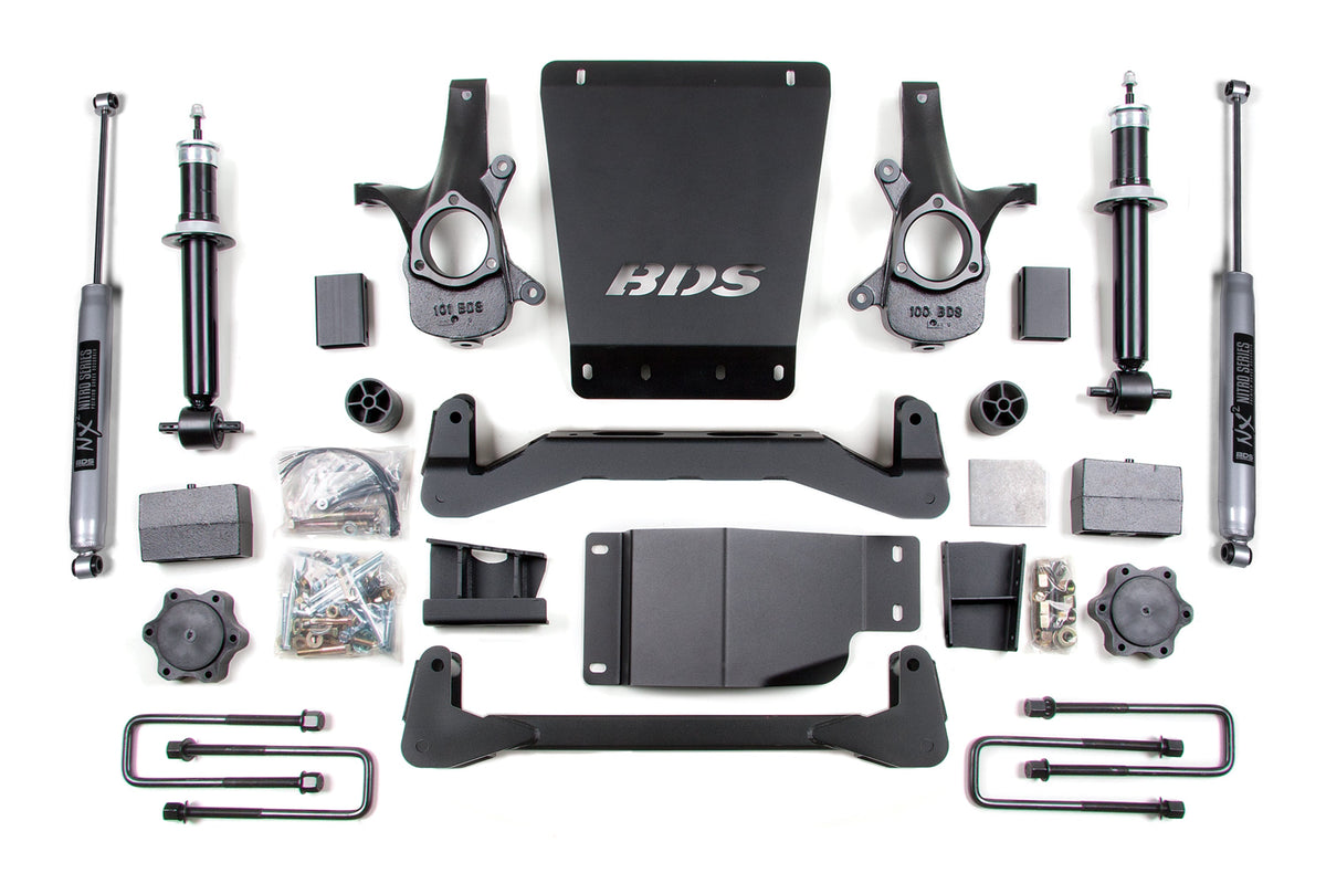 BDS Suspension 6 Inch Lift Kit | Chevy Silverado or GMC Sierra 1500 (07-13) 4WD - Trucks R Us