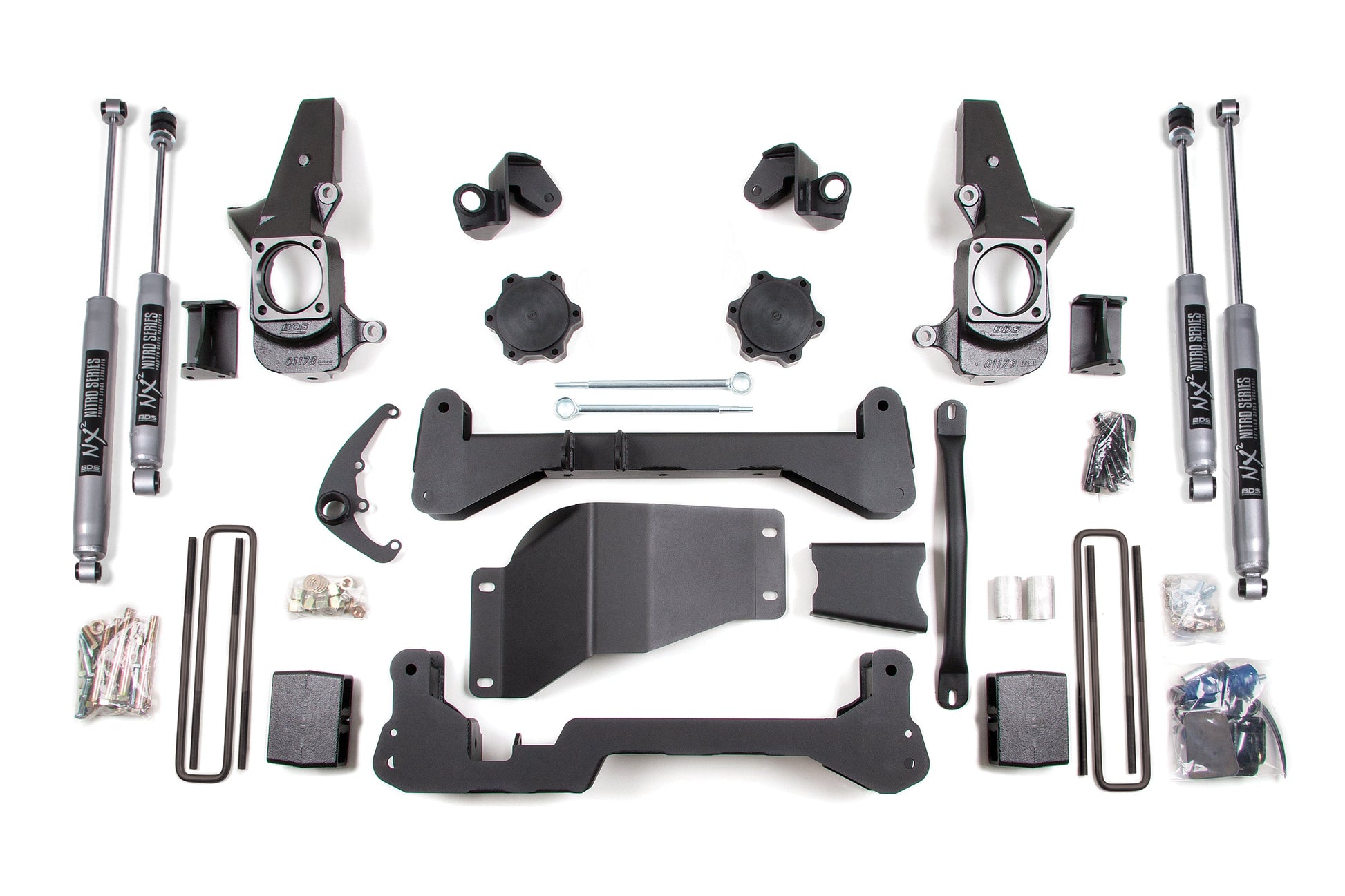 BDS Suspension 4.5 Inch Lift Kit | Chevy Silverado or GMC Sierra 2500HD/3500 (01-10) SRW 4WD - Trucks R Us