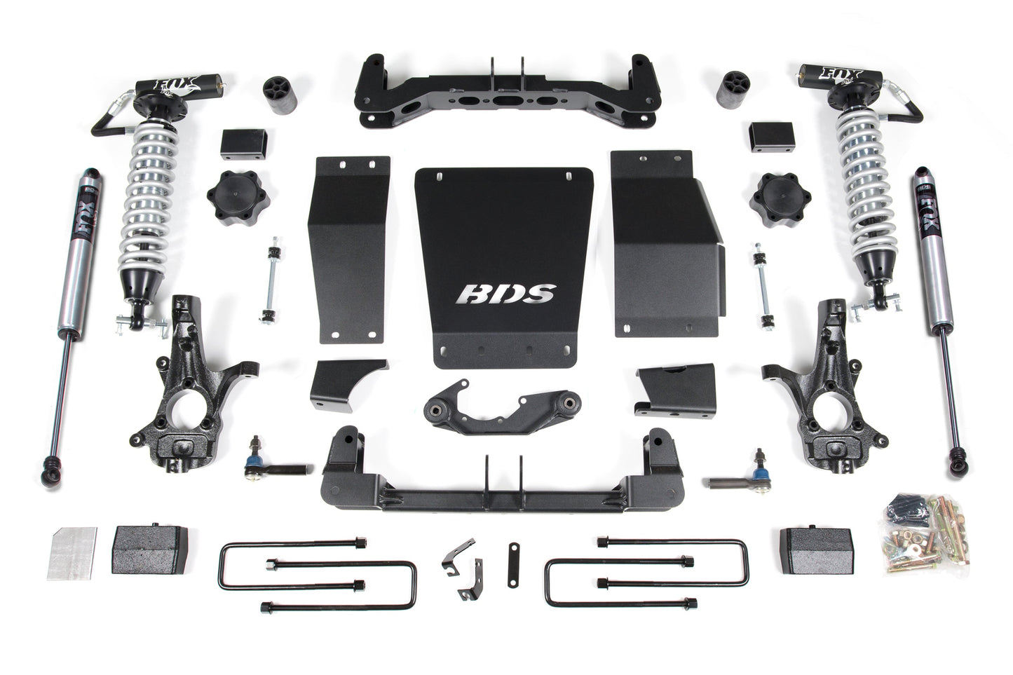 BDS Suspension 4 Inch Lift Kit | FOX 2.5 Coil-Over | Chevy Silverado or GMC Sierra 1500 (14-18) 4WD - Trucks R Us