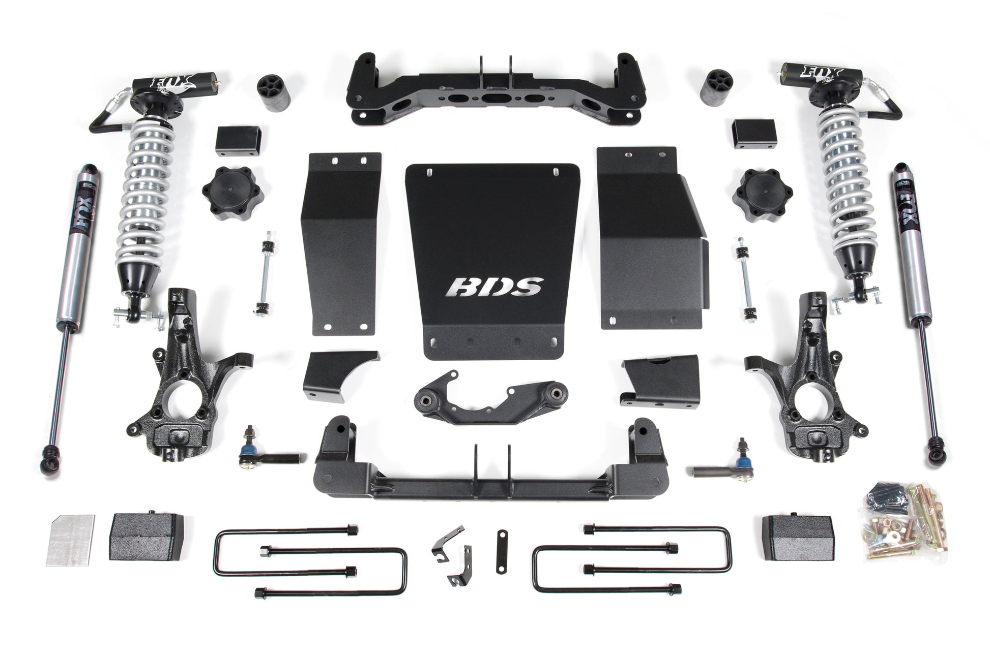 BDS Suspension 4 Inch Lift Kit | FOX 2.5 Coil-Over | Chevy Silverado or GMC Sierra 1500 (14-18) 4WD - Trucks R Us