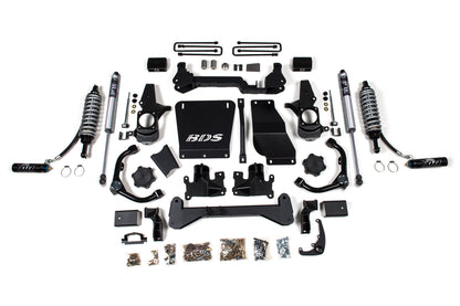 BDS Suspension 4.5 Inch Lift Kit | FOX 2.5 Coil-Over Conversion | Chevy Silverado or GMC Sierra 2500HD/3500HD (01-10) | Diesel