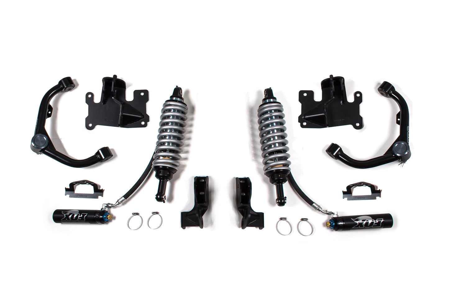 BDS Suspension FOX 2.5 Coil-Over Conversion Upgrade - 4.5 Inch Lift | Factory Series | Chevy Silverado or GMC Sierra 2500HD/3500HD (01-10) 4WD | Diesel - Trucks R Us