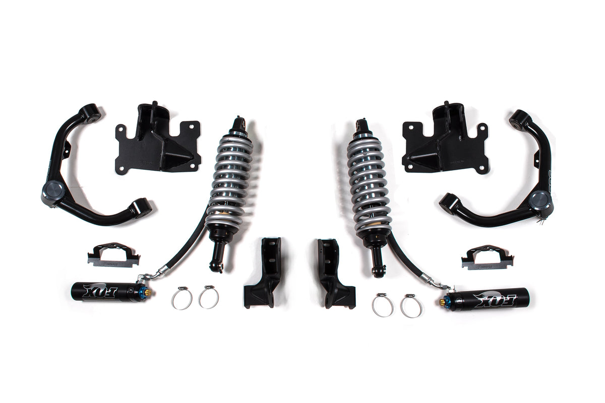 BDS Suspension FOX 2.5 Coil-Over Conversion Upgrade - 4.5 Inch Lift | Factory Series | Chevy Silverado or GMC Sierra 2500HD/3500HD (01-10) 4WD | Diesel - Trucks R Us