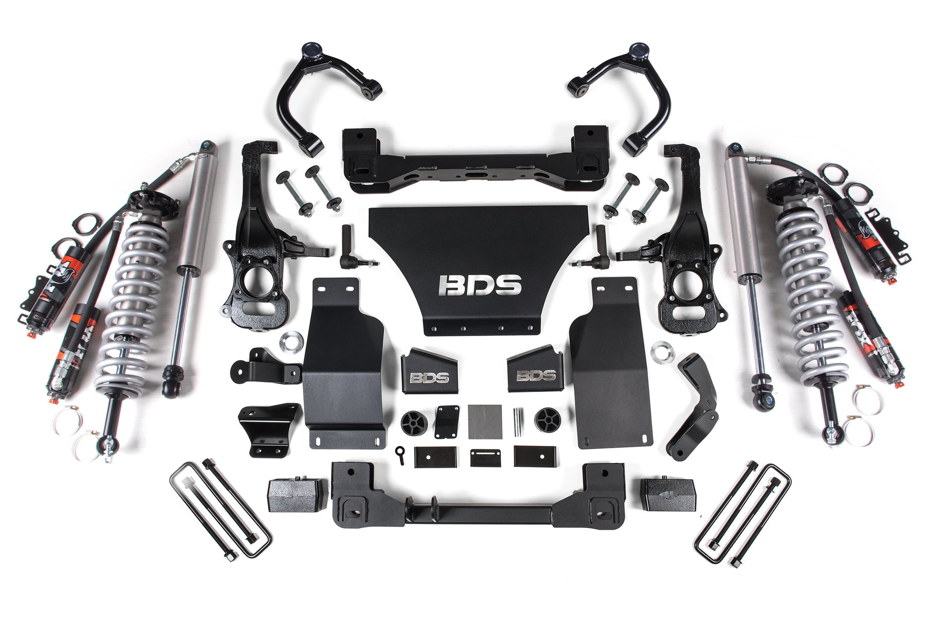 BDS Suspension 4 Inch Lift Kit | FOX 2.5 Performance Elite Coil-Over | Chevy Silverado or GMC Sierra 1500 (19-24) 4WD | Gas - Trucks R Us