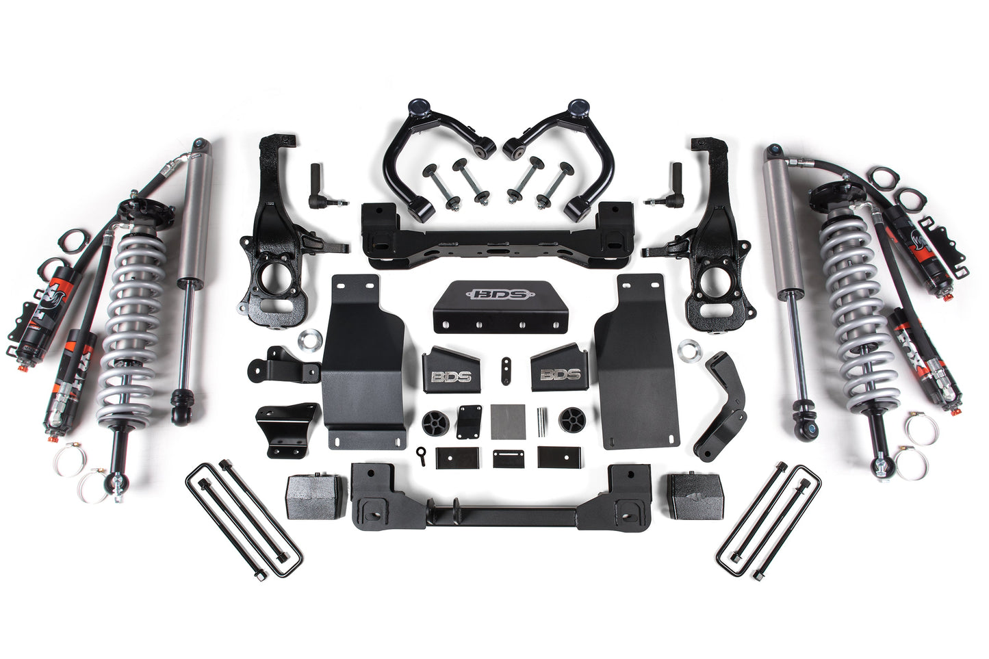 BDS Suspension 6 Inch Lift Kit | FOX 2.5 Performance Elite Coil-Over | Chevy Silverado or GMC Sierra 1500 (19-26) 4WD | Diesel