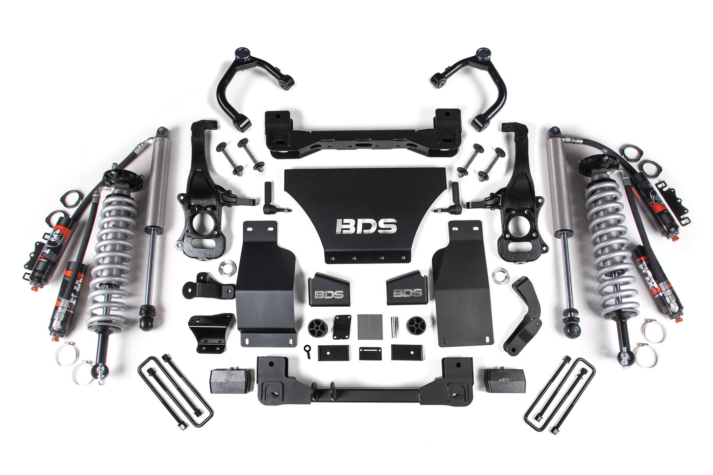 BDS Suspension 4 Inch Lift Kit | FOX 2.5 Performance Elite Coil-Over | Chevy Trail Boss or GMC AT4 1500 (19-26) 4WD | Gas
