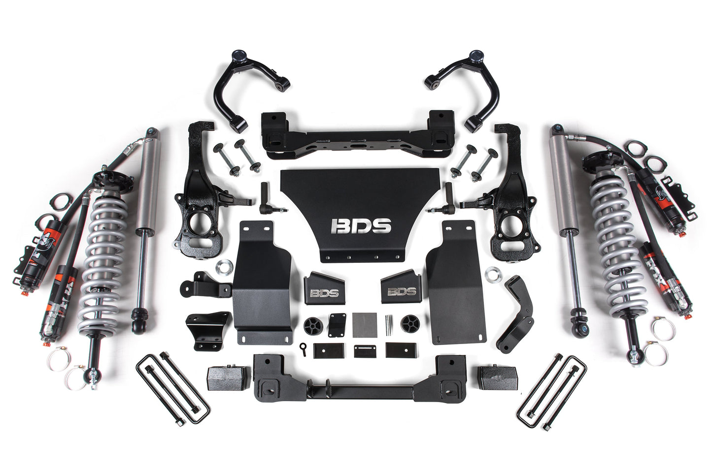 BDS Suspension 2.5 Inch Lift Kit | FOX 2.5 Performance Elite Coil-Over | Chevy Trail Boss or GMC AT4 1500 (19-24) 4WD | Diesel