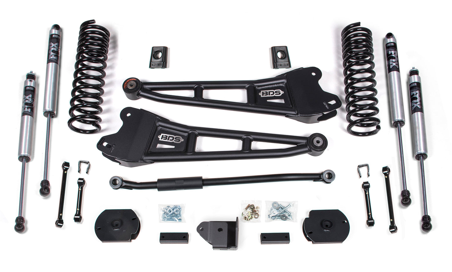 BDS Suspension 3 Inch Lift Kit w/ Radius Arm | Ram 2500 (19-24) 4WD | Diesel