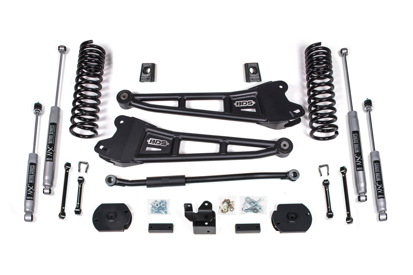 BDS Suspension 3 Inch Lift Kit w/ Radius Arm | Ram 2500 (19-24) 4WD | Diesel - Trucks R Us