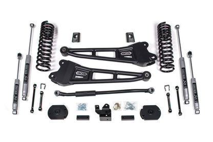 BDS Suspension 3 Inch Lift Kit w/ Radius Arm | Ram 2500 (19-24) 4WD | Diesel