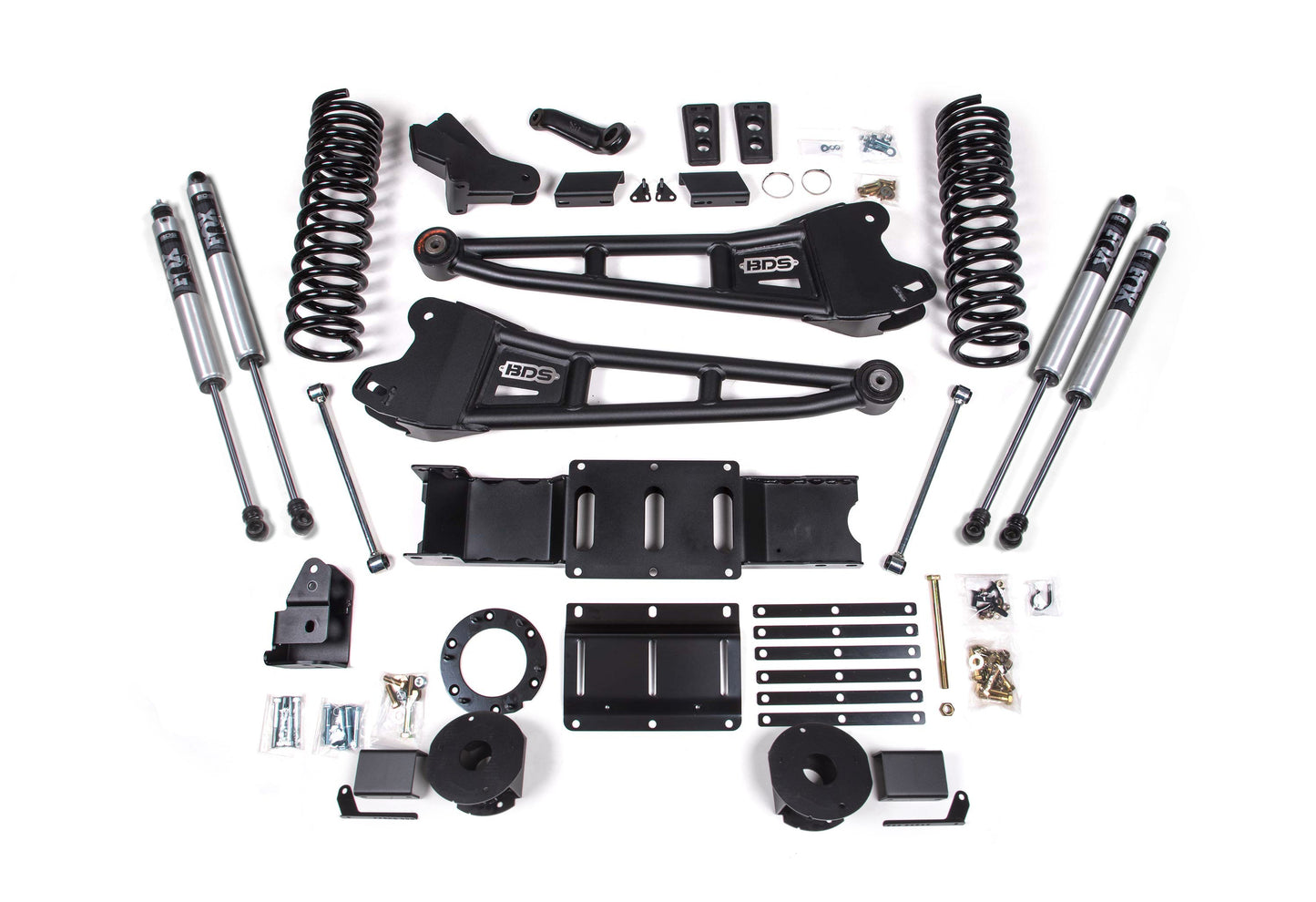 BDS Suspension 5.5 Inch Lift Kit w/ Radius Arm | Ram 2500 w/ Rear Air Ride (19-24) 4WD | Gas