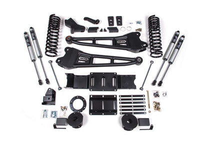 BDS Suspension 6 Inch Lift Kit w/ Radius Arm | Ram 2500 w/ Rear Air Ride (19-24) 4WD | Diesel