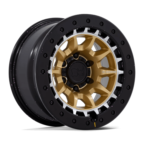 TUSK 17X8.5 5X5 71 -10 M-GOLD-MCH