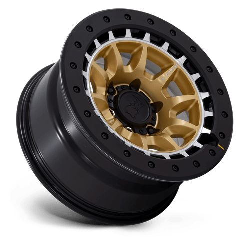 TUSK 17X8.5 5X5 71 -10 M-GOLD-MCH