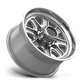ECHO 18X9 8X6.5 125 +12 G-SLV-MCH