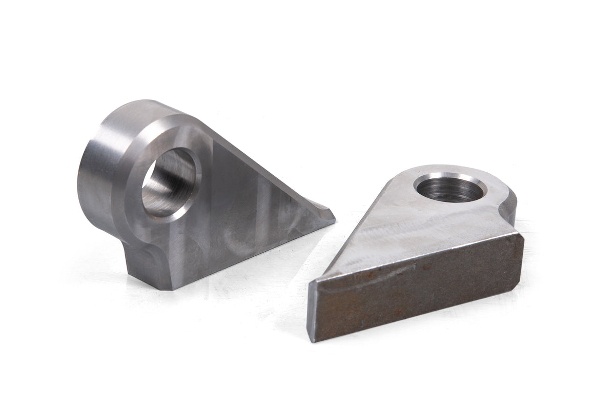 CrawlTek 1" CNC Machined Shackle Tabs (Pair)
