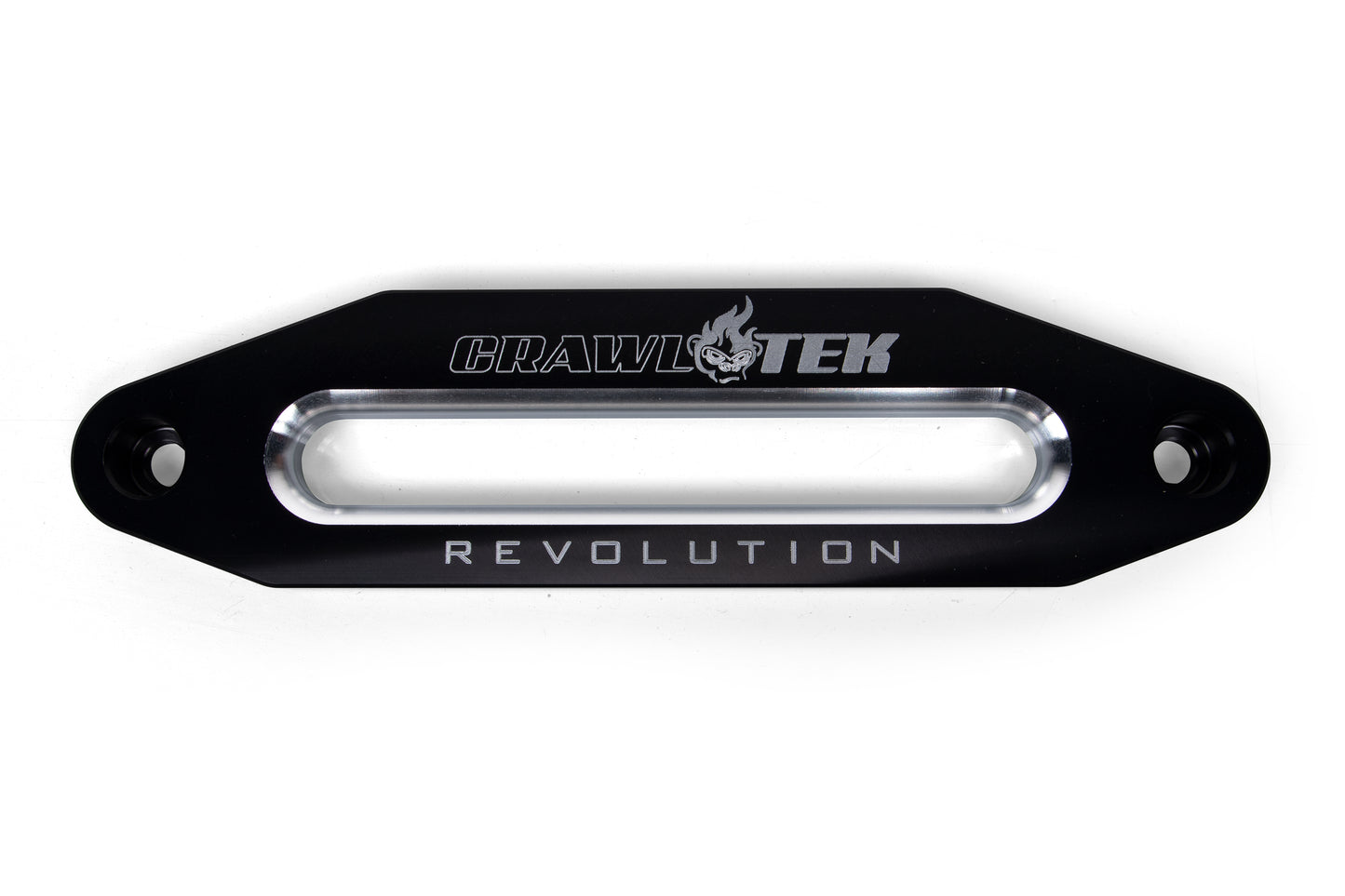 CrawlTek Aluminum Hawse Fairlead - Black