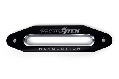 CrawlTek Aluminum Hawse Fairlead - Black