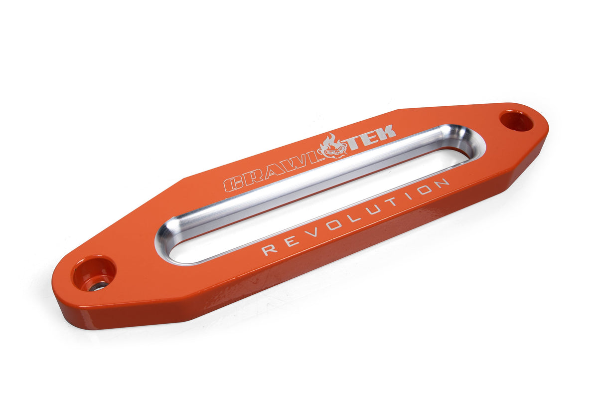 CrawlTek Aluminum Hawse Fairlead - Orange