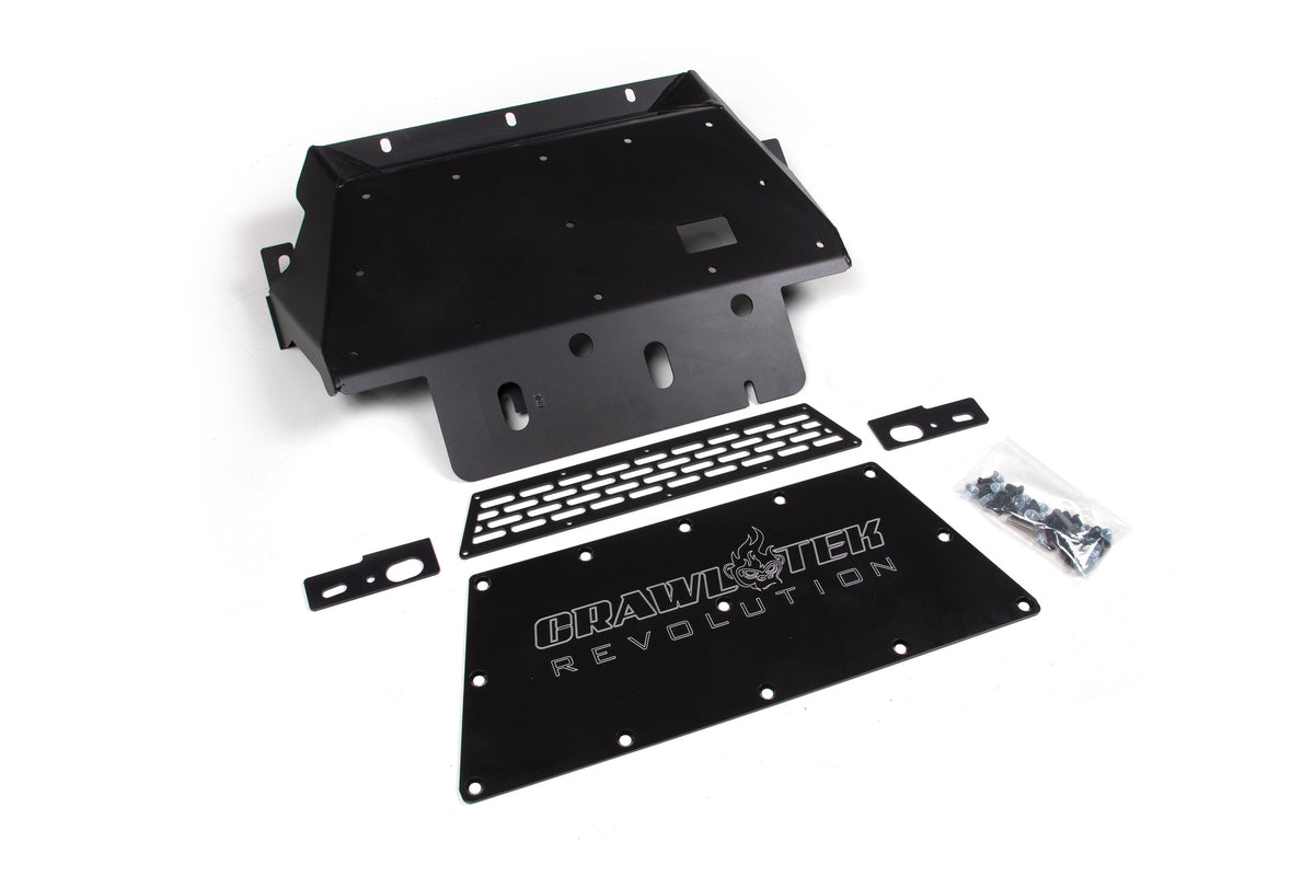 CrawlTek Blaze Front Skid Plate w/o Winch Mount | Ford Bronco (21-26)