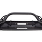 CrawlTek Inferno Front Winch Bumper with Flat Top Bull Bar | Jeep Wrangler JK