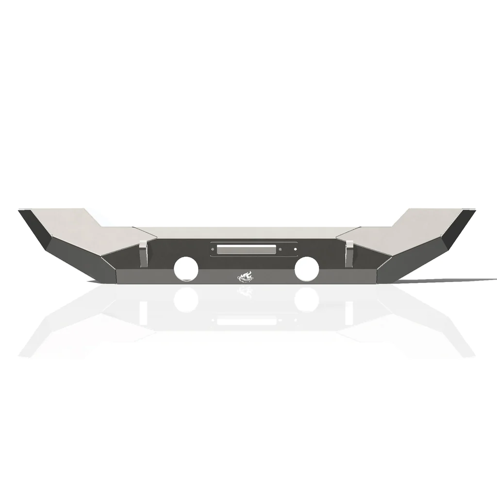 CrawlTek Pyro Full-width Front Bumper - Steel | Jeep Wrangler JL & Gladiator JT