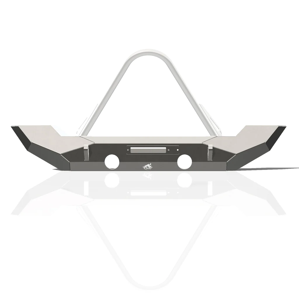 CrawlTek Pyro Full-width Front Bumper - Steel | Jeep Wrangler JL & Gladiator JT
