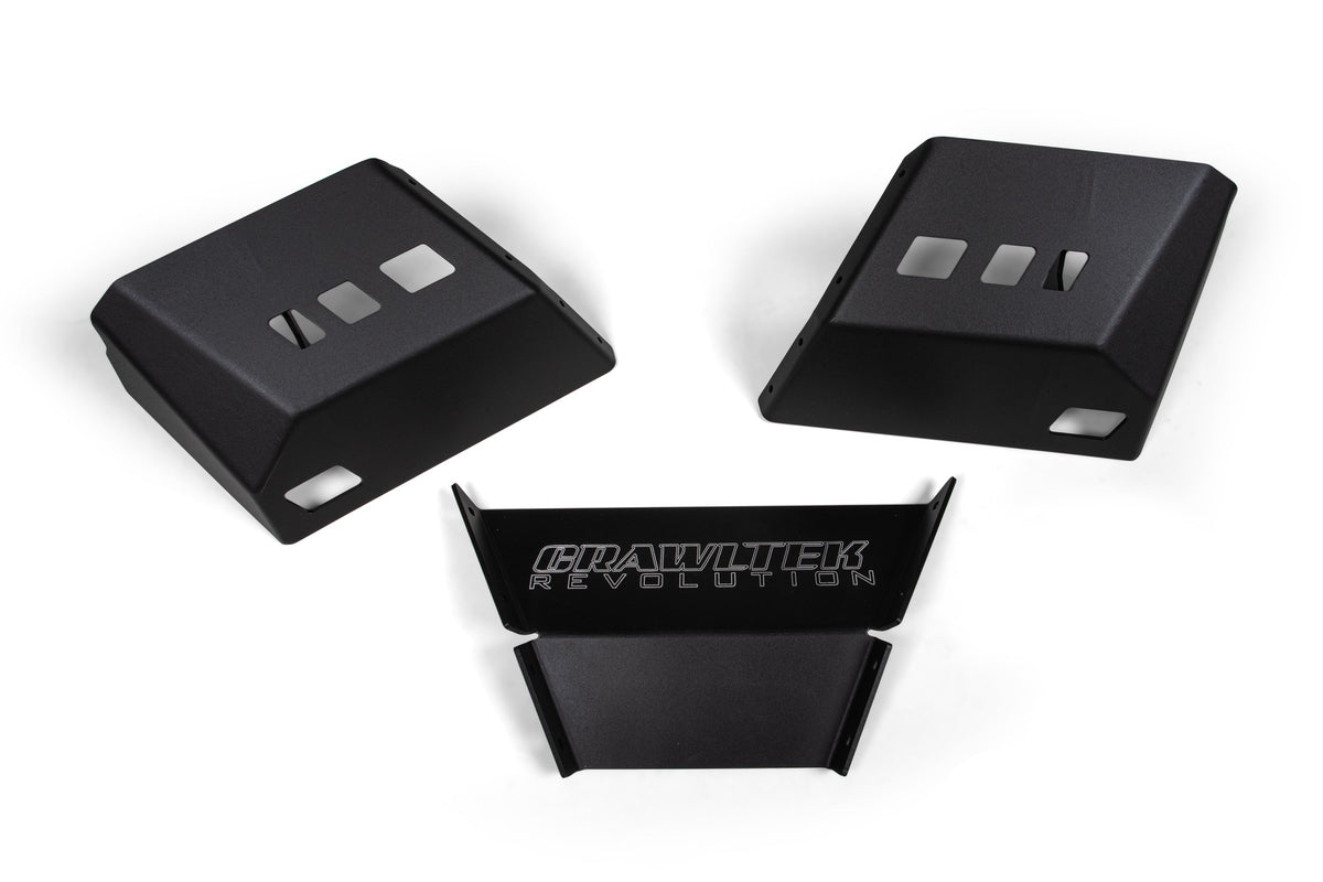 CrawlTek Blaze Lower Front Bumper Skid Plate | Jeep Wrangler JL