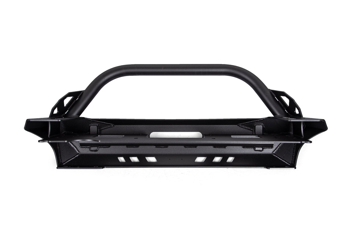 CrawlTek Pyro Stubby Front Bumper - Bull Bar | Jeep Wrangler TJ/YJ/CJ