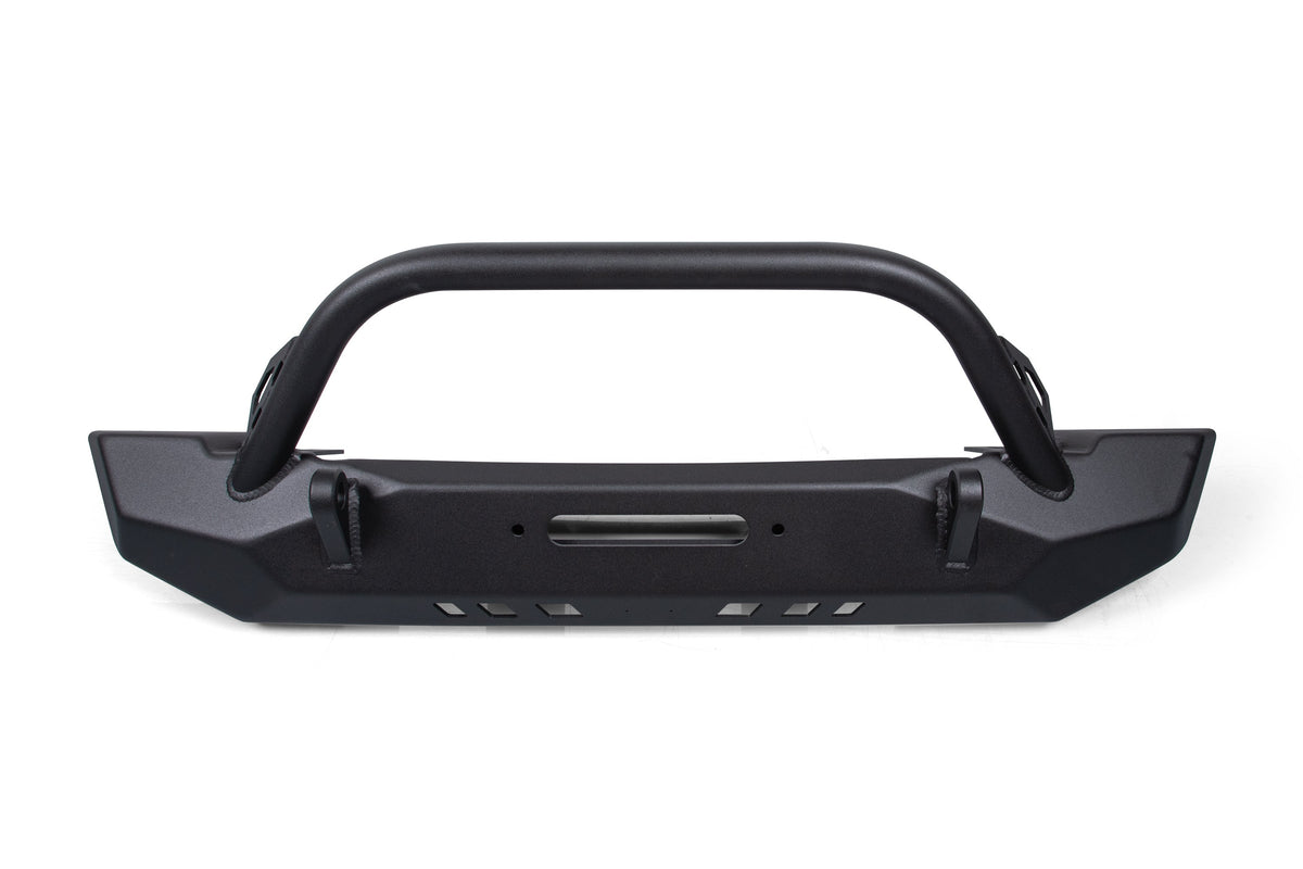 CrawlTek Pyro Mid-Width Front Bumper - Bull Bar | Jeep Wrangler TJ/YJ/CJ
