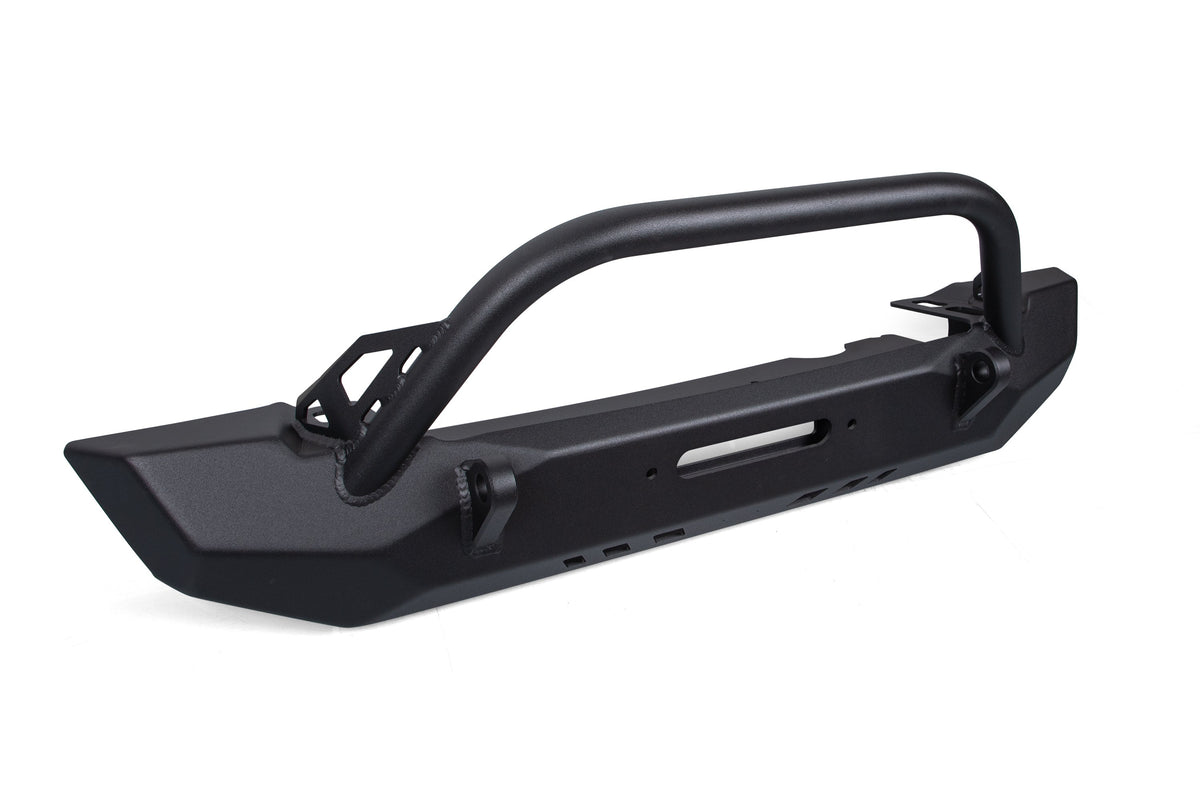 CrawlTek Pyro Mid-Width Front Bumper - Bull Bar | Jeep Wrangler TJ/YJ/CJ
