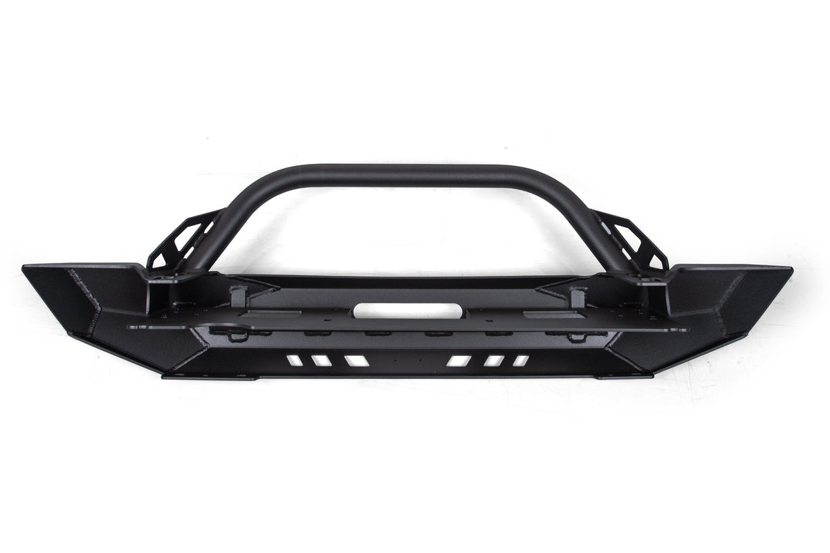 CrawlTek Pyro Mid-Width Front Bumper - Bull Bar | Jeep Wrangler TJ/YJ/CJ