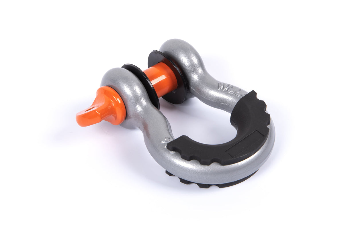 CrawlTek D-Ring Shackle with Isolator | 3/4-in