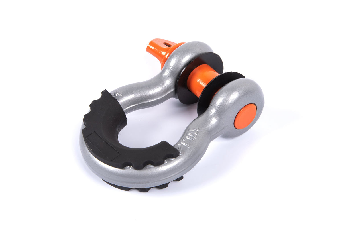CrawlTek D-Ring Shackle with Isolator | 3/4-in