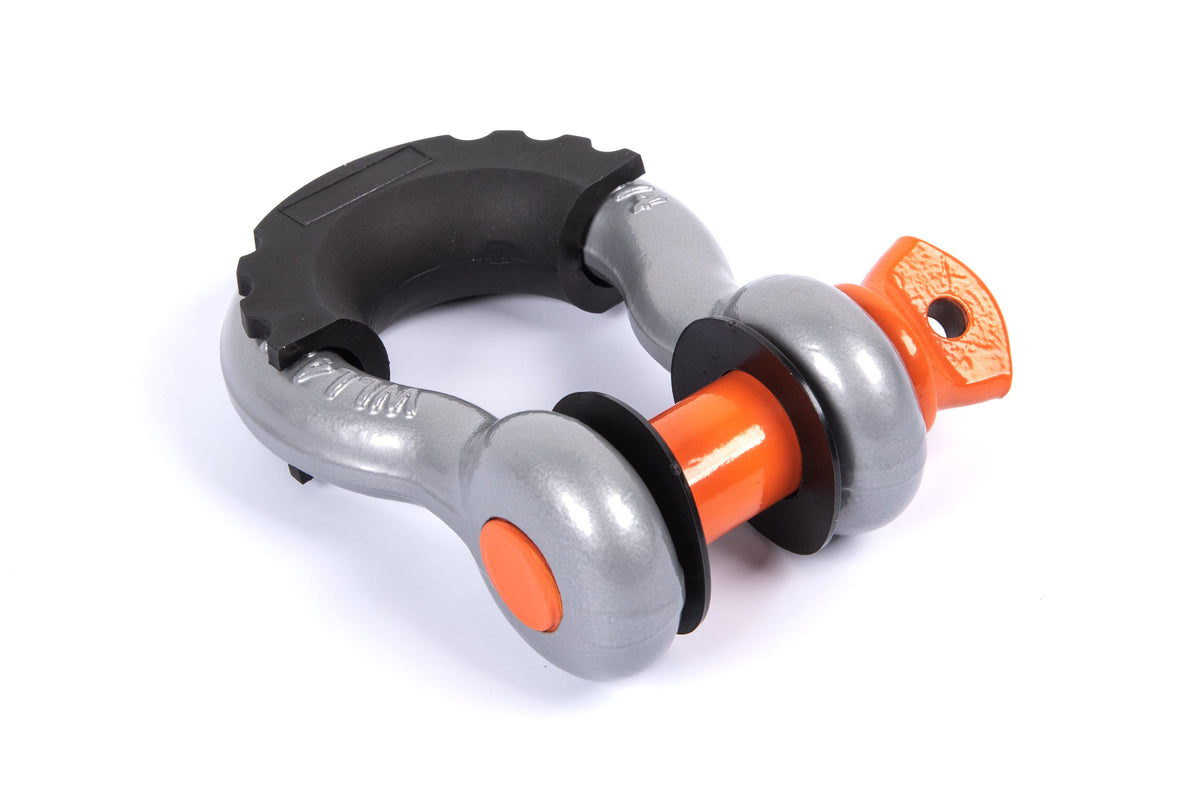 CrawlTek D-Ring Shackle with Isolator | 3/4-in