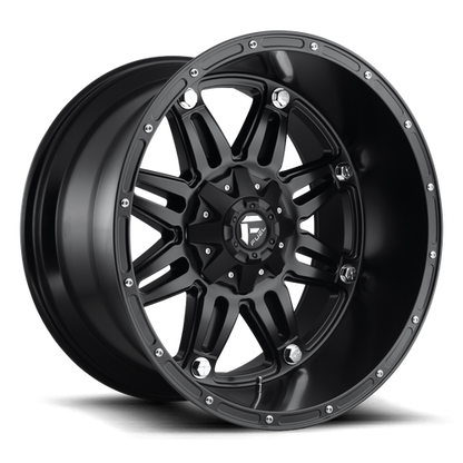 Fuel Off-Road D531 Hostage Wheel | 17x9 | -12mm | 5x5/5x135 (5x127/5x135) Bolt Pattern - Matte Black