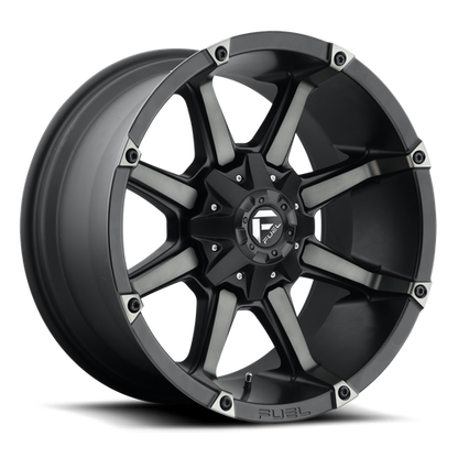 Fuel Off-Road D556 Coupler Wheel | 20x9 | +20mm | 5x5.5/5x150 (5x139.7/5x150) Bolt Pattern - Matte Black Double Dark Tint