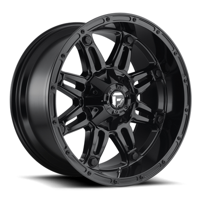 Fuel Off-Road Hostage Wheel | 20x9 | +1mm | 5x4.5/5x5 (5x114.3/5x127) Bolt Pattern - Gloss Black