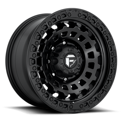 Fuel Off-Road Zephyr Wheel | 5x4.25 (5x108) Bolt Pattern - Matte Black / 17x8.5 / +25mm (5.73" BS)
