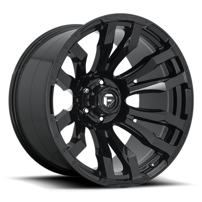 Fuel Off-Road Blitz Wheel | 20x12 | -44mm | 6x5.5 (6x139.7) Bolt Pattern - Gloss Black