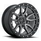 REBEL 17X9 5X5 71 +1 M-GMTL-BLK-RG