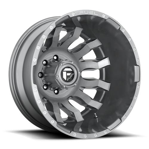 Fuel Off-Road Blitz Wheel | 8x200 Bolt Pattern - Platinum / 20x8.25 / -202mm (-3.33" BS)