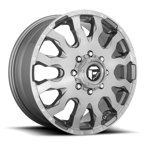 Fuel Off-Road Blitz Wheel | 8x200 Bolt Pattern - Platinum / 20x8.25 / +105mm (8.76" BS)