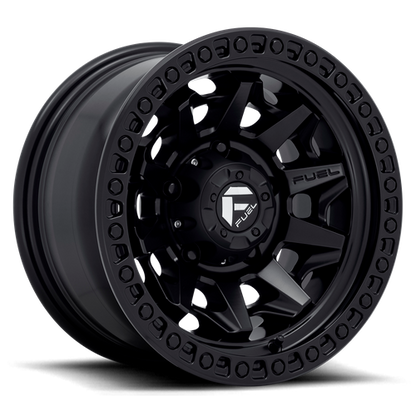 Fuel Off-Road Covert Wheel | 15x8 | -19mm | 6x5.5 (6x139.7) Bolt Pattern - Matte Black